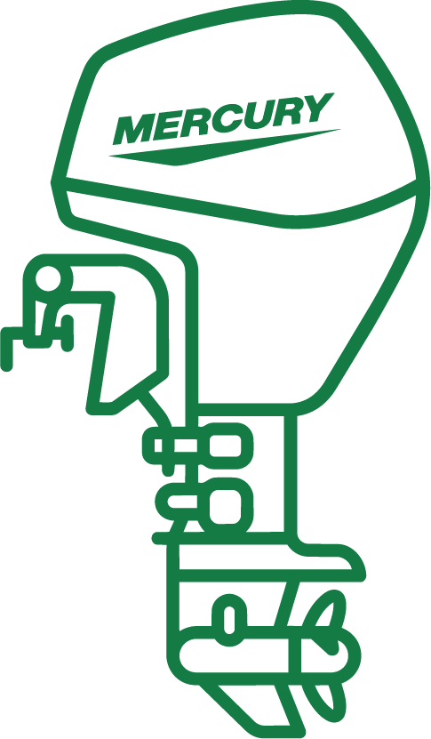 Icono verde Mercury